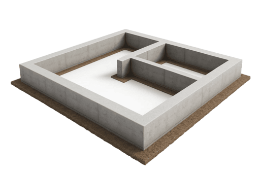 фундамент для дома из газобетона в СПб